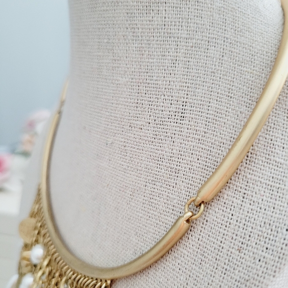 Chico's collar tassel bib necklace - Picture 4 of 7